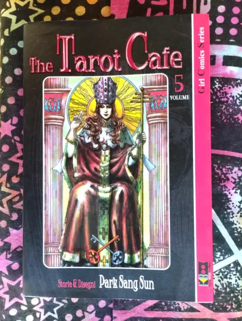 Albo MANGA THE TAROT CAFE VOLUME 5 PARK SANG SUN 2004 GC GIRL COMICS SERIES