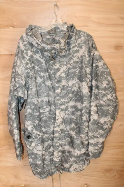 Military Orc Improved Rainsuit Parka Jacket Medium Digital Camo ACU Army USGI
