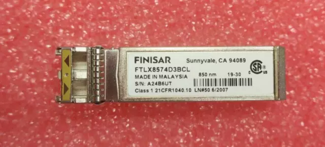 FINISAR FTLX8574D3BCL 10GBASE-SR/SW 400m 850nm SFP+ Optical Transceiver Module