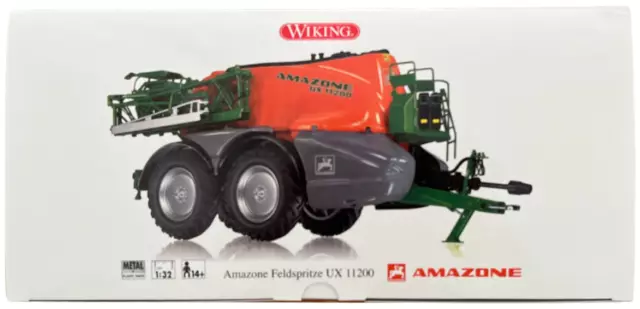 Wiking 1:32 - 077346 Amazone Feldspritze UX 11200 NEU inkl. DHL Versand