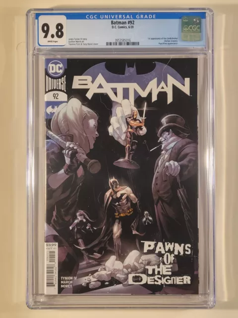 Batman #92 CGC 9.8 DC Comics 1st cover appearance Punchline