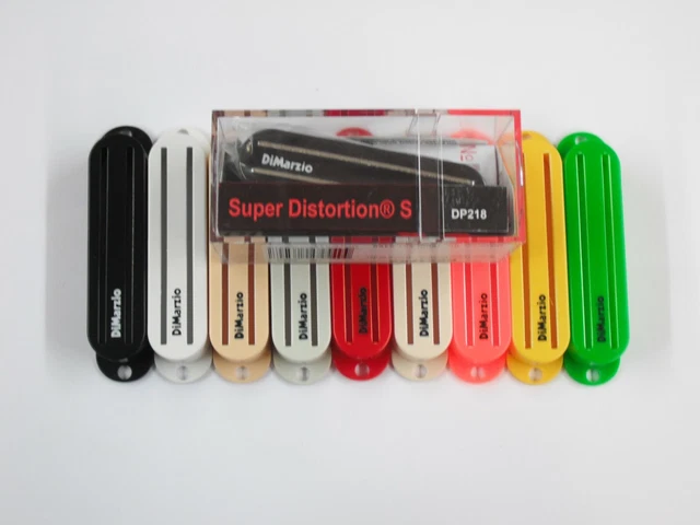 DiMarzio Super Distortion S Single Coil Bridge Pick-up W/Nickel Rails DP218