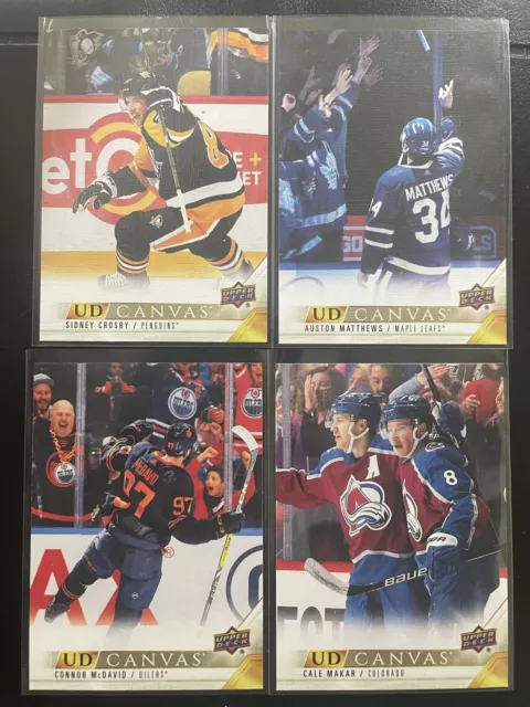 2022-23 Upper Deck Series One Canvas Single Cards **You Pick From List**