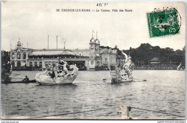 95 ENGHEIN LES BAINS - le casino, fete des fleurs