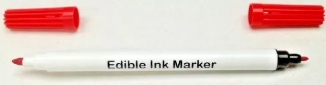 Cake Decorating Writing Food Colouring Pens Edible Ink Marker Double Nib 2