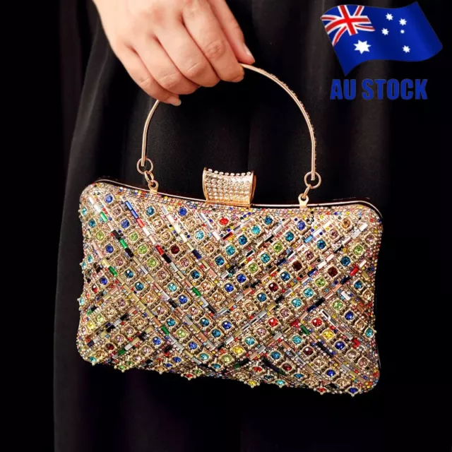 Diamond-encrusted Dinner Bag Lady High-end Banquet Clutch Dress Evening Handbag