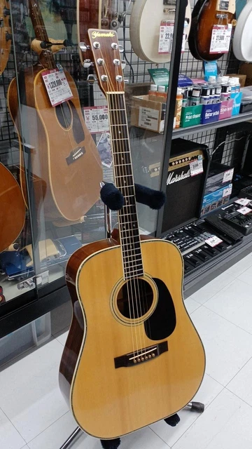 YAMAKI DELUXE FOLK No.15 Vintage Acoustic Guitar 000/Triple-O Size