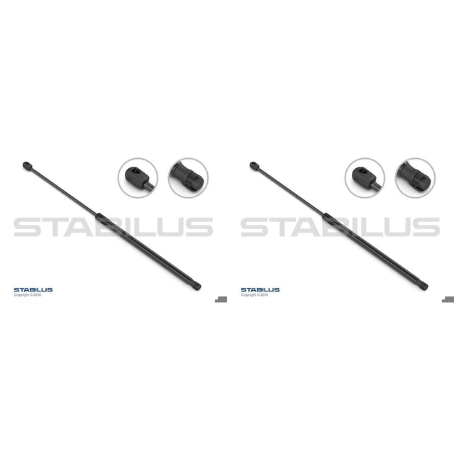 Ressort à Gaz Stabilus LIFT-O-MAT Pour Capot Audi A3 8V (2012-2020) - Référence 8V0 823 359 - 200 N, Longueur 746,5 Mm