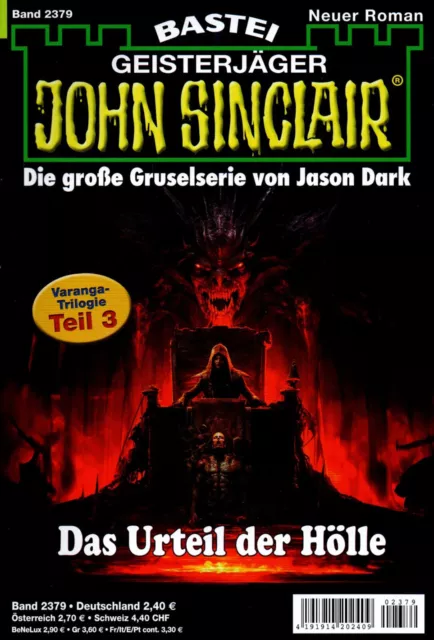 JOHN SINCLAIR Nr. 2379 - Das Urteil der Hölle - Rafael Marques - NEU