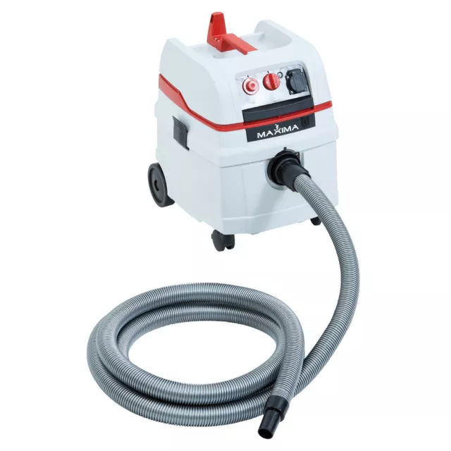 ASPIRATORE ASPIRAPOLVERE ASPIRALIQUIDI BIDONE 25Lt 1600W MAXIMA