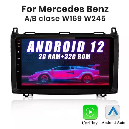 For Mercedes Benz A W169 B W245 Sprinter Car Radio Sat Navi GPS Android BT WIFI