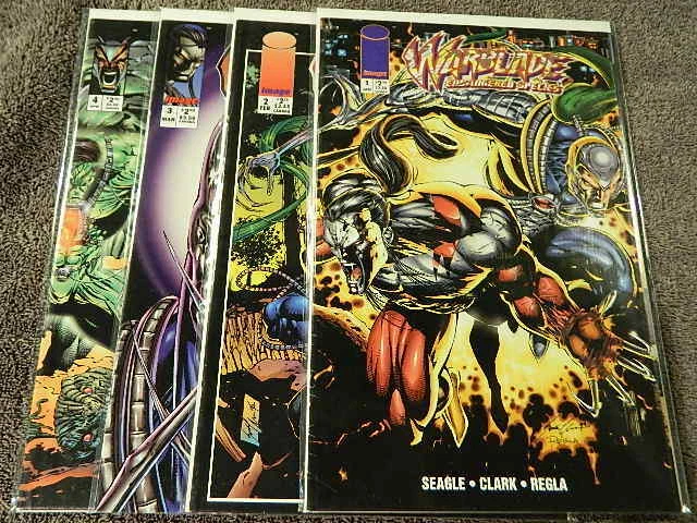 1995 IMAGE Comics WARBLADE Endangered Species #1-3 Complete Series Set - NM/MT