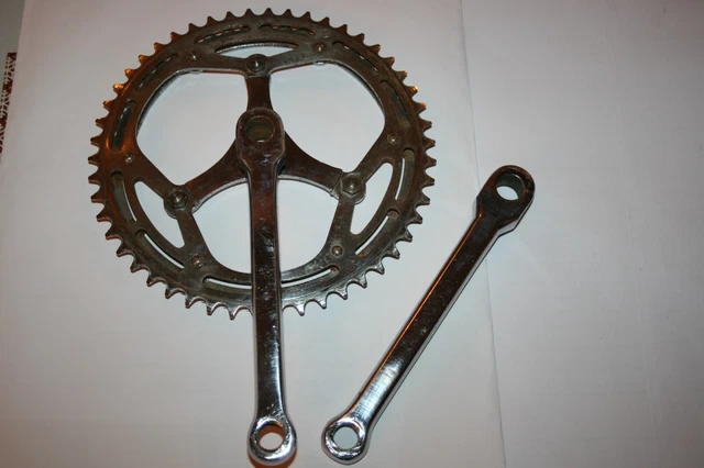 Pédalier Vintage DURAX Super Course Pour Vélos Anciens - Pièce Rétro - Occasion