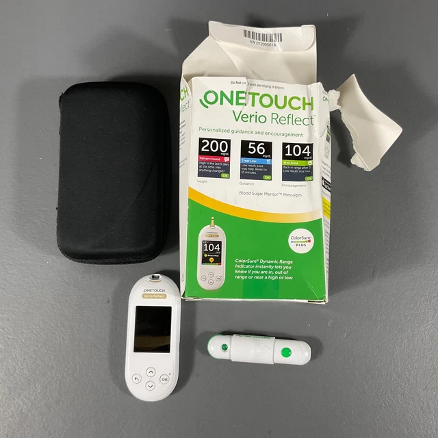 VERIO REFLECT Blood Glucose Monitoring System Bluetooth EXP