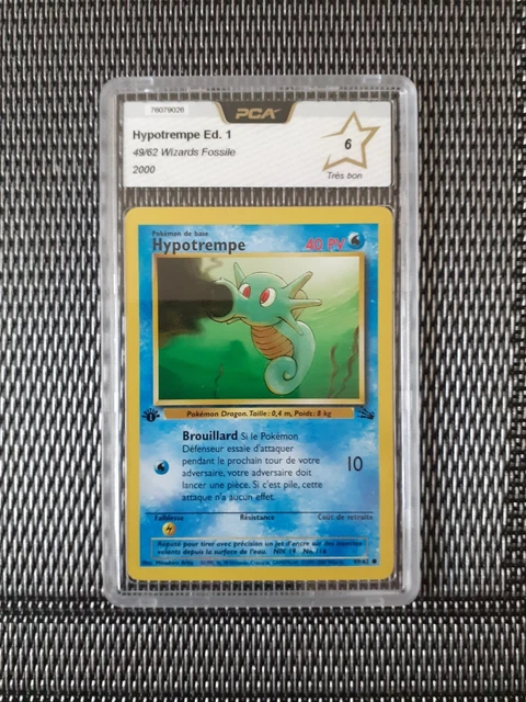 carte pokemon hypotrempe set de base edition 1 pca