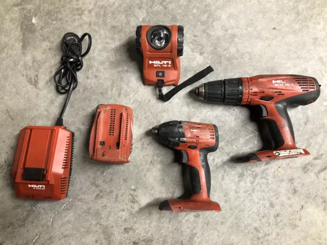 HILTI DRILL SFC 18 A Impact SID 18 A Light SFL 18 A Battery and Charger 149.99 PicClick