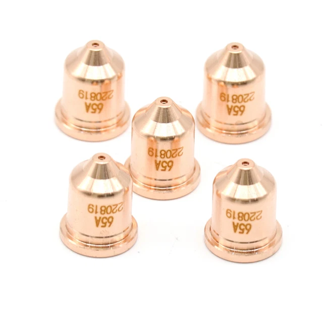 220819 5Pcs 65A Nozzle Fits Hypertherm Plasma Powermax 65A USA Free Shipping