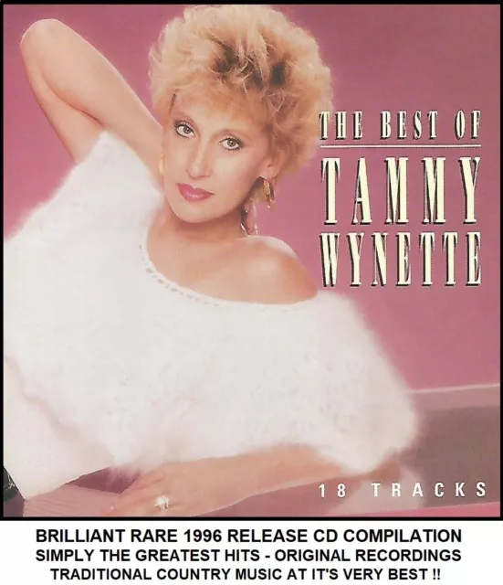 Tammy Wynette - Essential Ultimate Greatest Hits Collection - Country Music CD