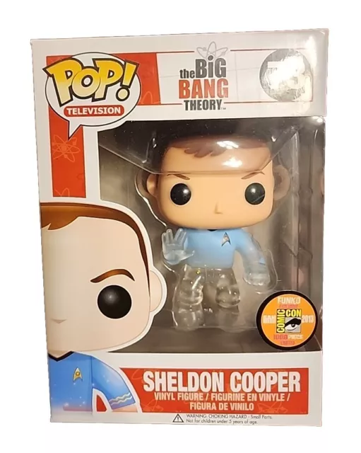 The Big Bang Theory Funko Pop #73 Sheldon Cooper w/ protector