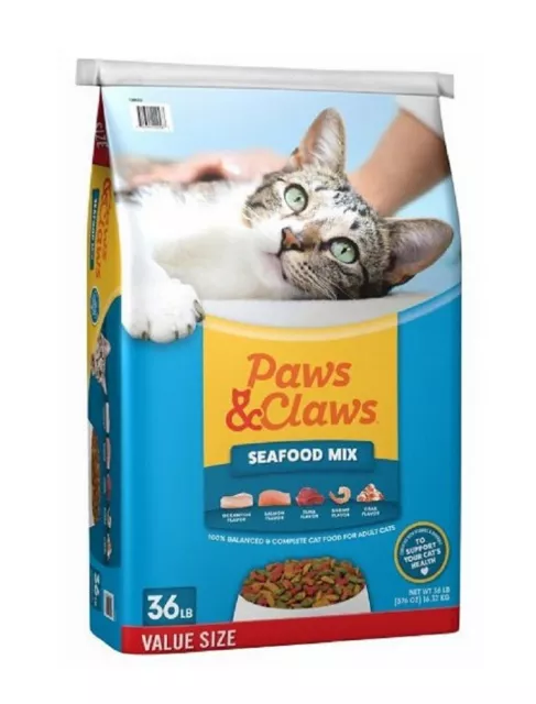 Paws & Claws 11000019 Fruits Mélange Recette Tout Vie Stades 16.3kg Sec Chat