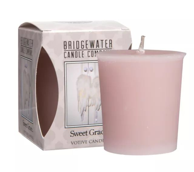 3 Stück (168g) Bridgewater Candle Duft Kerze Votive  Duftkerze Sweet Grace