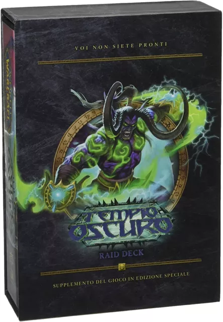 WoW Black Temple Raid Deck - LOOT OVP sealed Italienisch