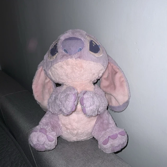 DISNEY STORE LILO and Stitch Angel Purple Alien Baby Plush 10” Stuffed ...