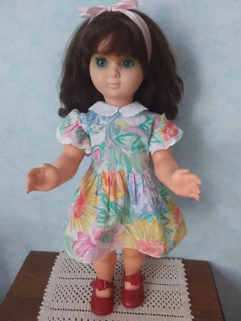 Poupée Bella 58 Cm Aux Yeux Bleus Dormeurs - Fabrication Française Années 1960