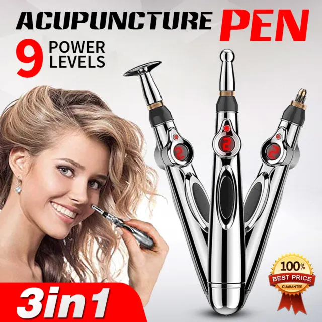 Electronic Pulse Analgesia Pen Body Pain Relief Acupuncture Point Massage Pen