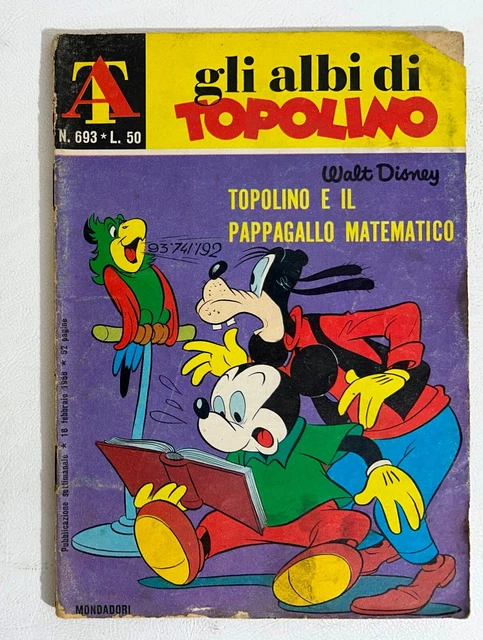40937 GLI ALBI di Topolino n. 693 - Disney EUR 4,50 - PicClick IT