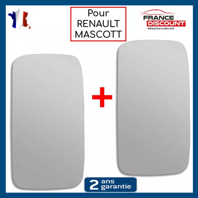Miroir Glace Retroviseur Avant Gauche et Droite pour Renault Mascott 1999 à 2013