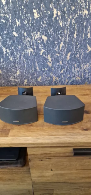 BOSE CineMate & 321 Satellite Gemstone Speakers Black x 2