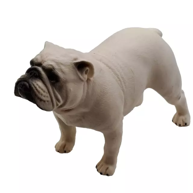 Small Realistic American Bulldog figurine 4.24''x3.25''x2''