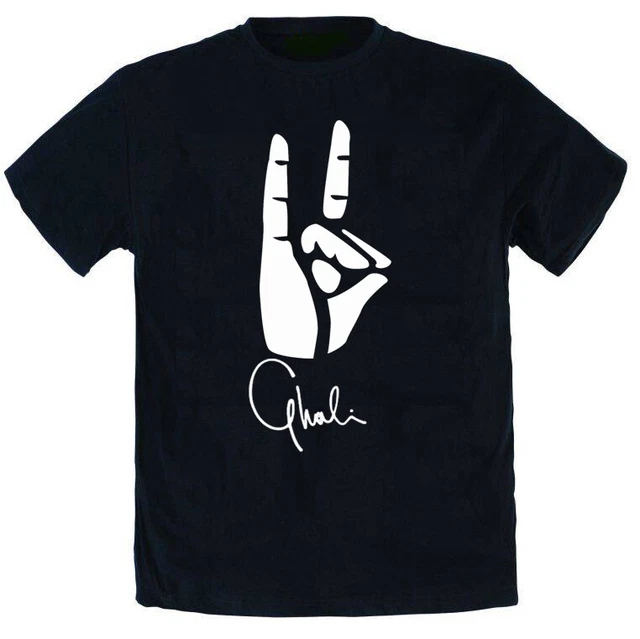 MAGLIETTA T-SHIRT DI GHALI Uomo Donna Bambina/o musica rap 100