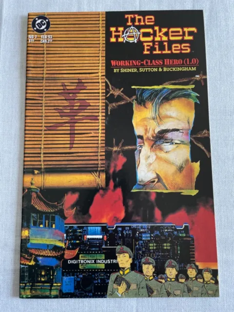 The Hacker Files #7 Vol 1 (DC, 1993) VF