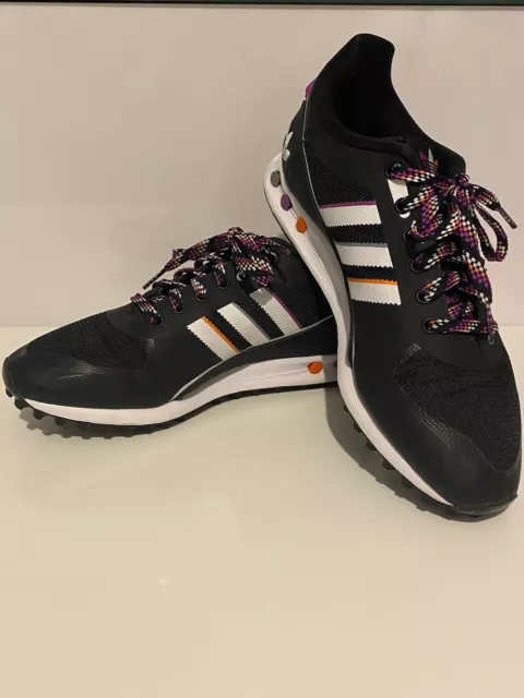 ADIDAS LA TRAINER Men s UK Size 9 Shoes White Black Retro 2012