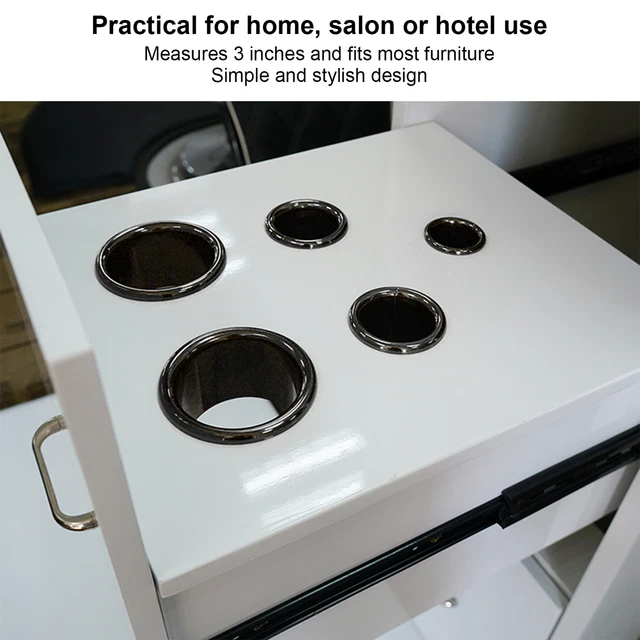 Hair Dryer Holder Rust Proof Firm Stainless Steel Hair Dryer Stand For Bathr Hbh