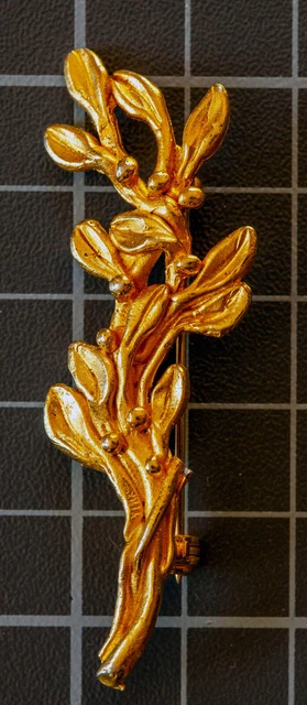 broche vintage Moderniste Era Calder , Vautrin