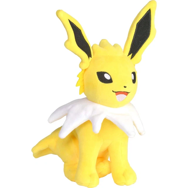 Pokémon Center Portachiavi In Peluche Jolteon - Adventure Partners, Soffice, Con Clip Poké Ball, 8x11x16 Cm - 3