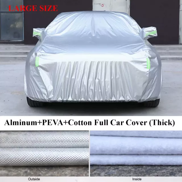 6 Layer Full Car Cover for Ford Mustang FM FN FO GT BULLITT Cobra Ecoboost Mach1