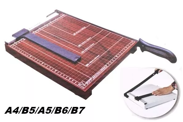 BES-21575 - UTENSILI MANUALI - beselettronica - Taglia Carta A4 B5 A5 B6 B7  Taglierina Barra Centimetrata Leva Fogli Manuale