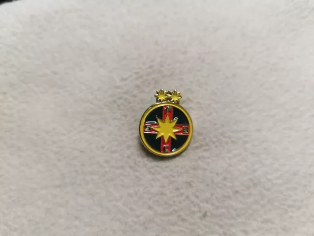 Romania Steaua Bucuresti Football Pin Enamel Red Star Army Club