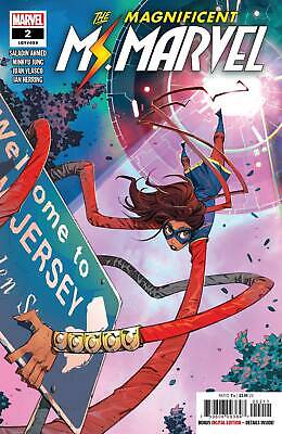 MAGNIFICENT MS MARVEL #2 Stock Image NM-VF