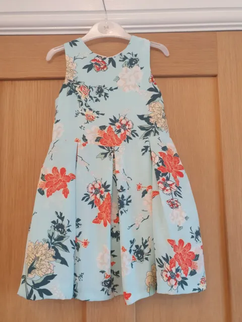 River Island Netted Dress Age 3-4 Pretty/Floral