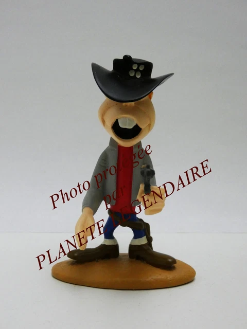 FIGURINE ATLAS LEBLON Delienne Lucky Luke Billy the Kid Résine EUR 17