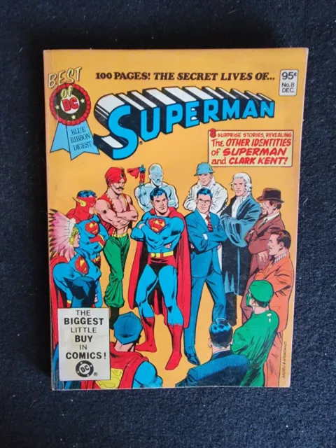 Best Of Dc - Blue Ribbon Digest #8 - The Secret Lives Of Superman 1980