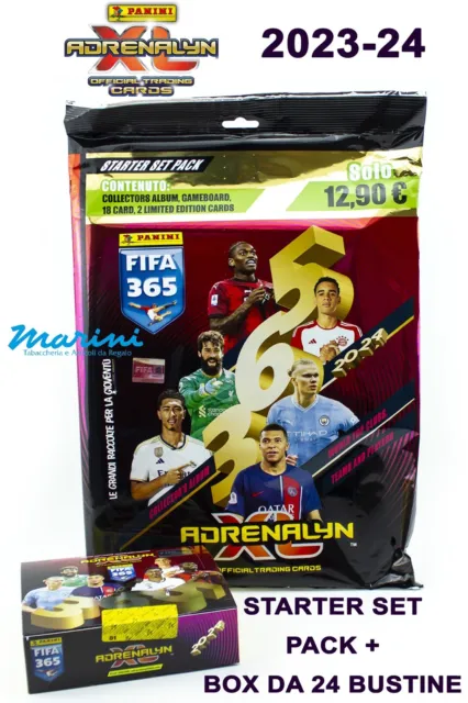 Calciatori Adrenalyn XL™ 2023-24 - Super Starter Pack Panini : Panini  S.p.A.: : Libri