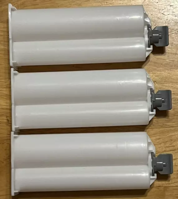 3x 2:1 cartridges for 50ml AB epoxy glue gun.