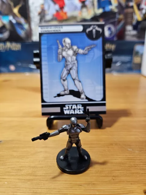 WOTC Star Wars Miniatures - Mandalorian Commander: BH #57/60