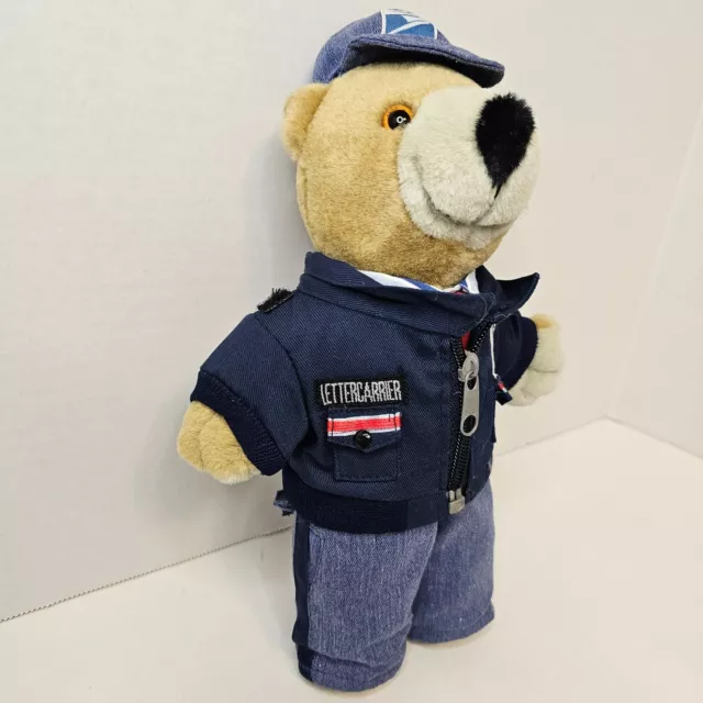 Patriot Bear US Mail Postal Service Mailman 1995 Plush Stuffed Animal JJ Wind 3